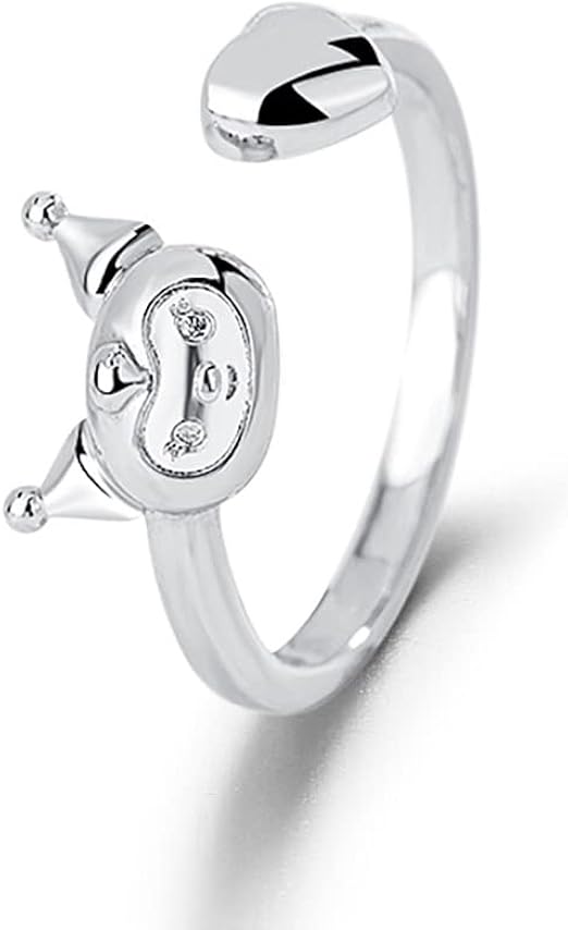 HYXITVCG Kuromi Ring, Kuromi and My Melody Ring, Cute Anime