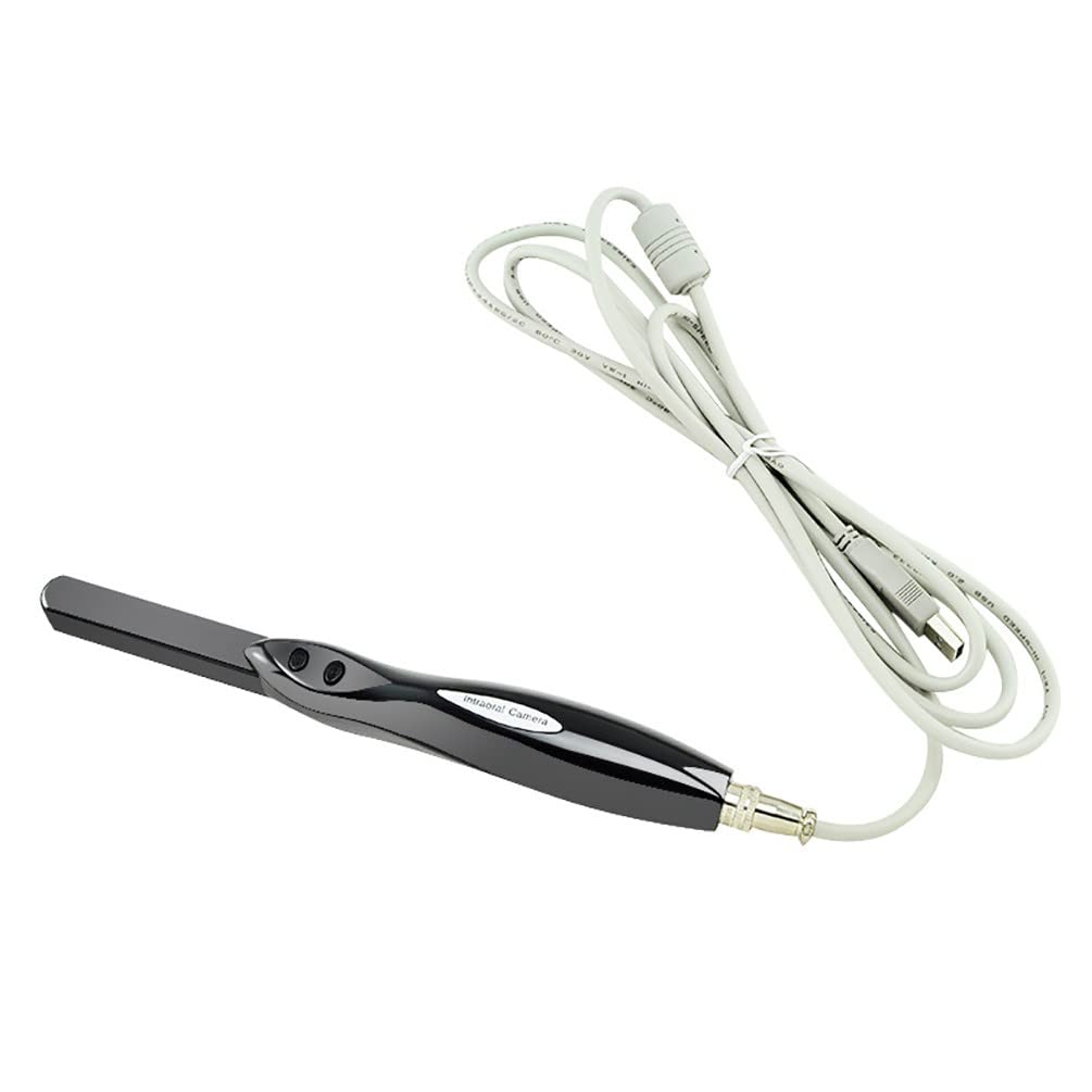 Telecamera Intraorale Dentale, Telecamera Intraorale Dentale Wireless Odontoiatria Telecamera Intraorale HD USB 2.0 6 Megapixel 6-LED Immagine Chiara per Dente Ortodontico