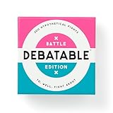 Brass Monkey Debatable Battle Edition – Social Party Game with 400 'Who Would Win in A Fight' Prompts to Argue About, 2+ Players