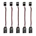 skrnrhrery 3-Pin Servo Extension Line Lead Connector,20cm/7.87(in) 5pcs 30-Core Servo Line, Used for Rc Servo Expansion Compatible with Jr Shuang Ye Remote Control Car Or Plane (6 Sizes)