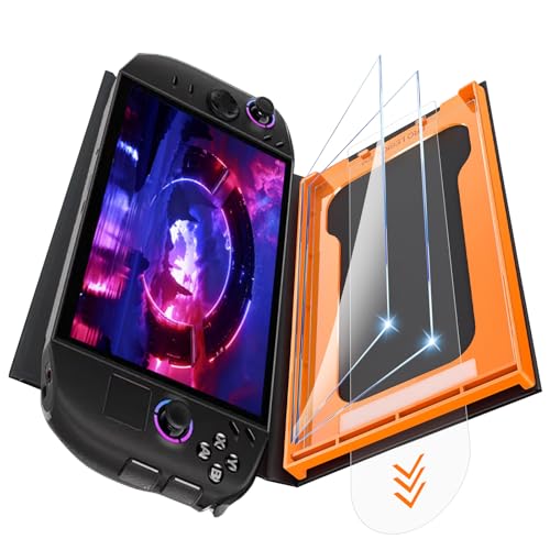 OMOTON 2 Pack Screen Protector for Lenovo Legion Go Gen 2 Handheld 8.8 inch 2025 with [Easy Installation Dust-Free Tool] Full Coverage Transparent Ultra HD Anti-Scratch Anti-Fingerprint