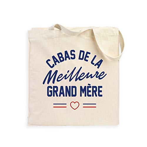 Totebag Le Cabas DE LA Meilleure Grand Mere - Produit imprimé en France - Taille: TU Cover