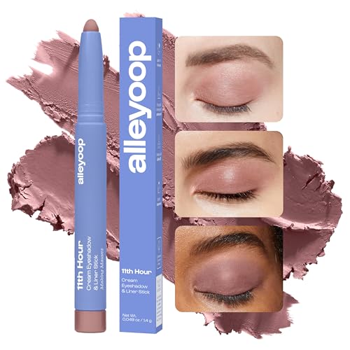 Image of ALLEYOOP 11th Hour Cream Eyeshadow Stick & Liner, Mauve Matte