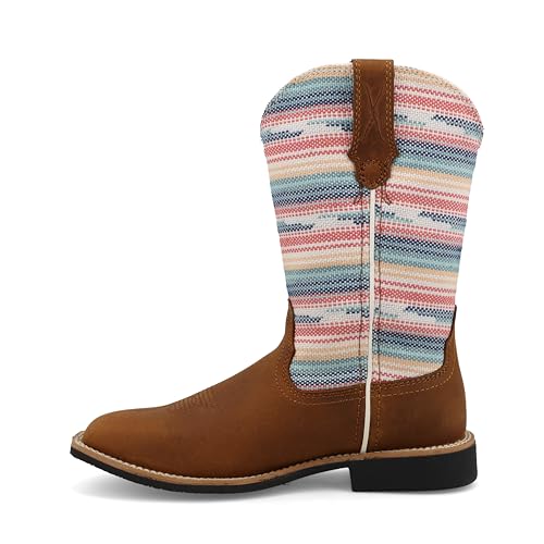 Image of Twisted X Kid's 9 inch Top Hand Square Toe Cowboy Boots