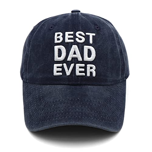 La Mejor Recopilación de dia del padre beisbol que Puedes Comprar On-line. 43 Sombreros de papá para hombres, divertidos regalos del día del padre de hija, hijo, mejores gorras de béisbol para padre, papá, padrastro, regalos, Best Dad Even-navyblue, 7-7...