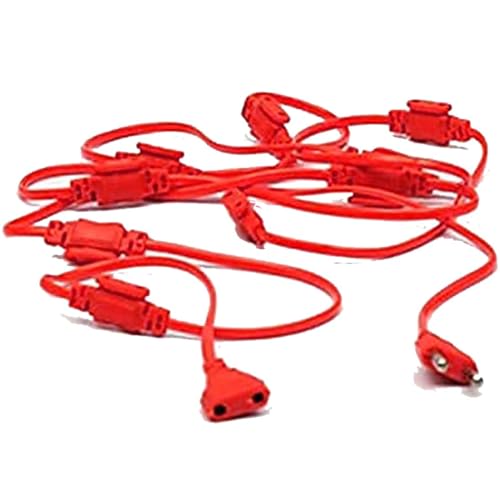 Image of Jointer Wire for LED /Rice Lights Ladi 10 Female Sockets Celebrations Connector Do Festival Light Diwali Decoration Easily for Your Home (2Meter Jointer Color May Very) (Set Of 1)