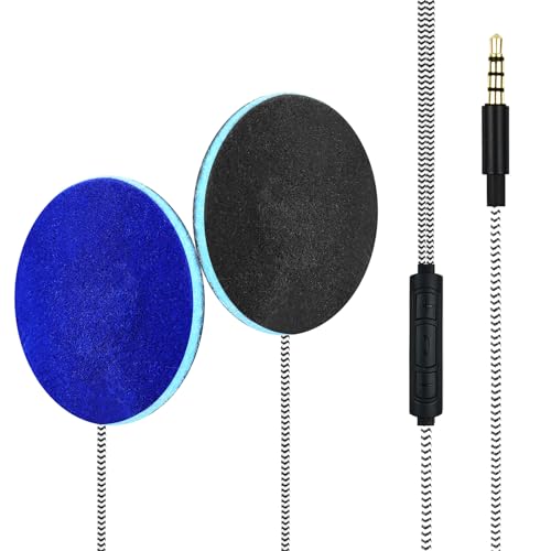 MMUSS Sleep Ultra Thin Pillow Headphones Speakers with Mic, Control Button for Sleep Headphones....