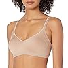 Warner's womens Easy Does It Underarm Smoothing With Seamless Stretch Wireless Lightly Lined Comfort Rm3911a Bra, Toasted Almond, Medium US