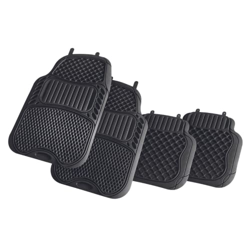 Image of Suzec Anti Skid Curly Car Foot Mats 18mm (Beige Brown) for Volkswagen Tiguan