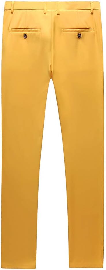 UNINUKOO Men's Suit Slim Fit 2 Button 2 Piece Suits for Men Party Formal Dress Solid Tuxedo Blazer Jacket Pants Set - Image 6