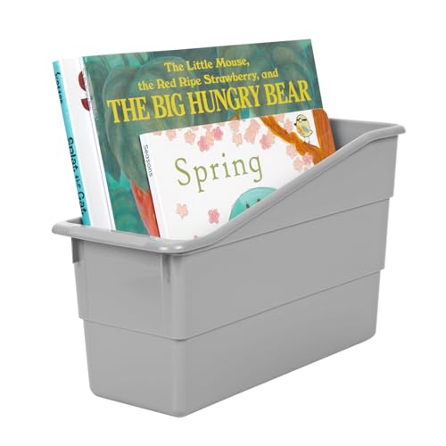 Image of Really Good Stuff Durable Book & Binder Holders 12-Pack, Pebble