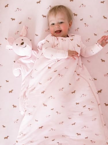 Image of GUNAMUNA gunamuna Unisex Baby, Toddler Wearable Blanket, Sleeping Bag Bamboo Rayon, Sleep Sack with Diaper Zipper, 1.0 TOG