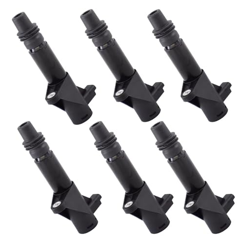 Bobine d'allumage lot de 6 pour Citroën C5 C6 remplace OEM 9633001580 9664401880