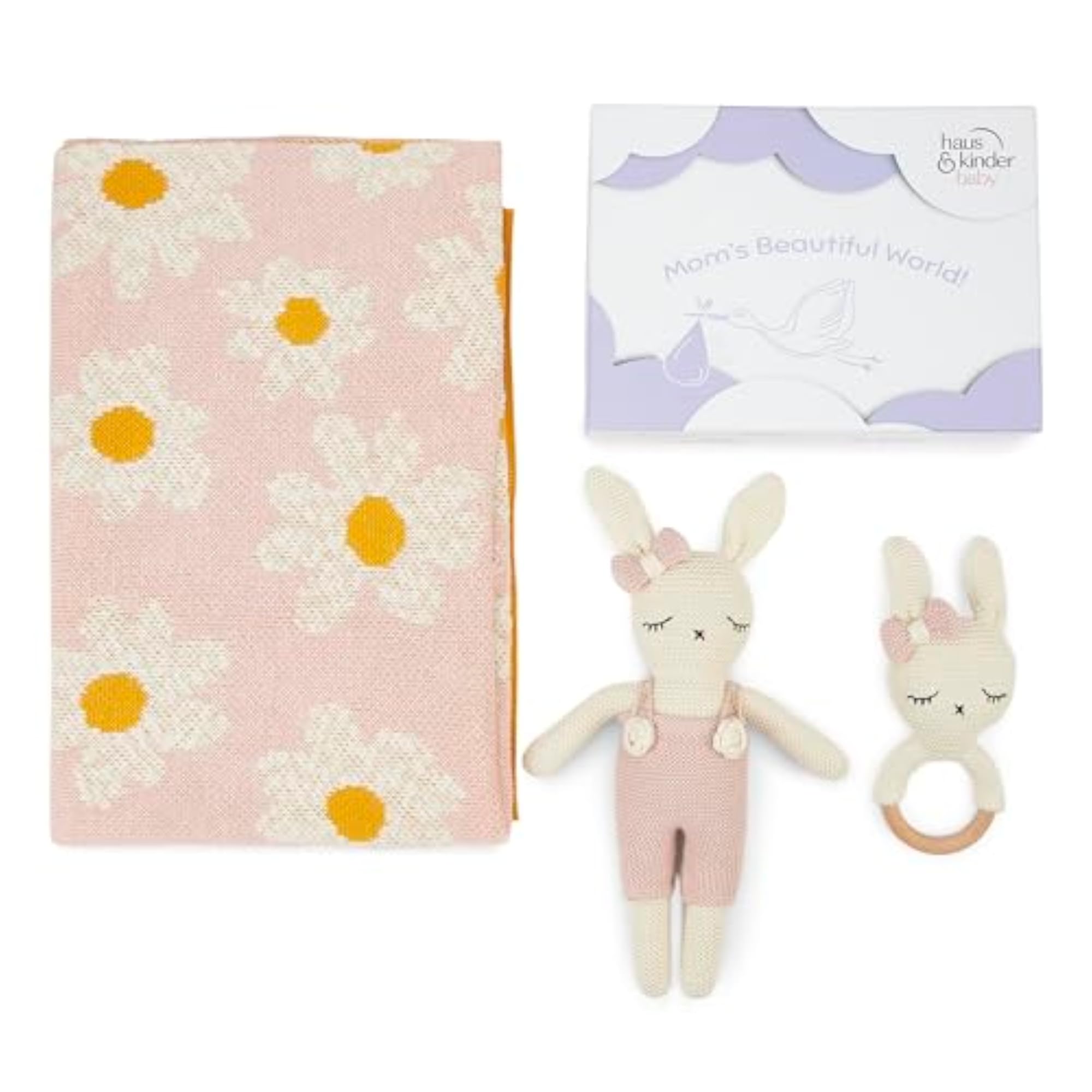 Cozy Baby Blanket Gift Set, Pack of 3
