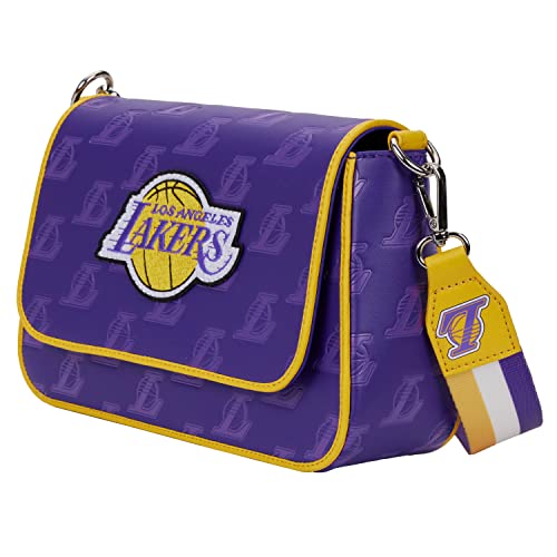 Loungefly NBA: Los Angeles Lakers Crossbody Bag2