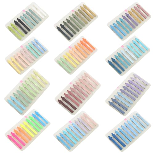 1200/2400pcsカラフルなラベル接着剤ページマーカーブックマーク執筆可能なファイルラベル