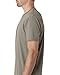 Next Level Men's Premium Fitted Sueded Crew, Warm Gray, Large