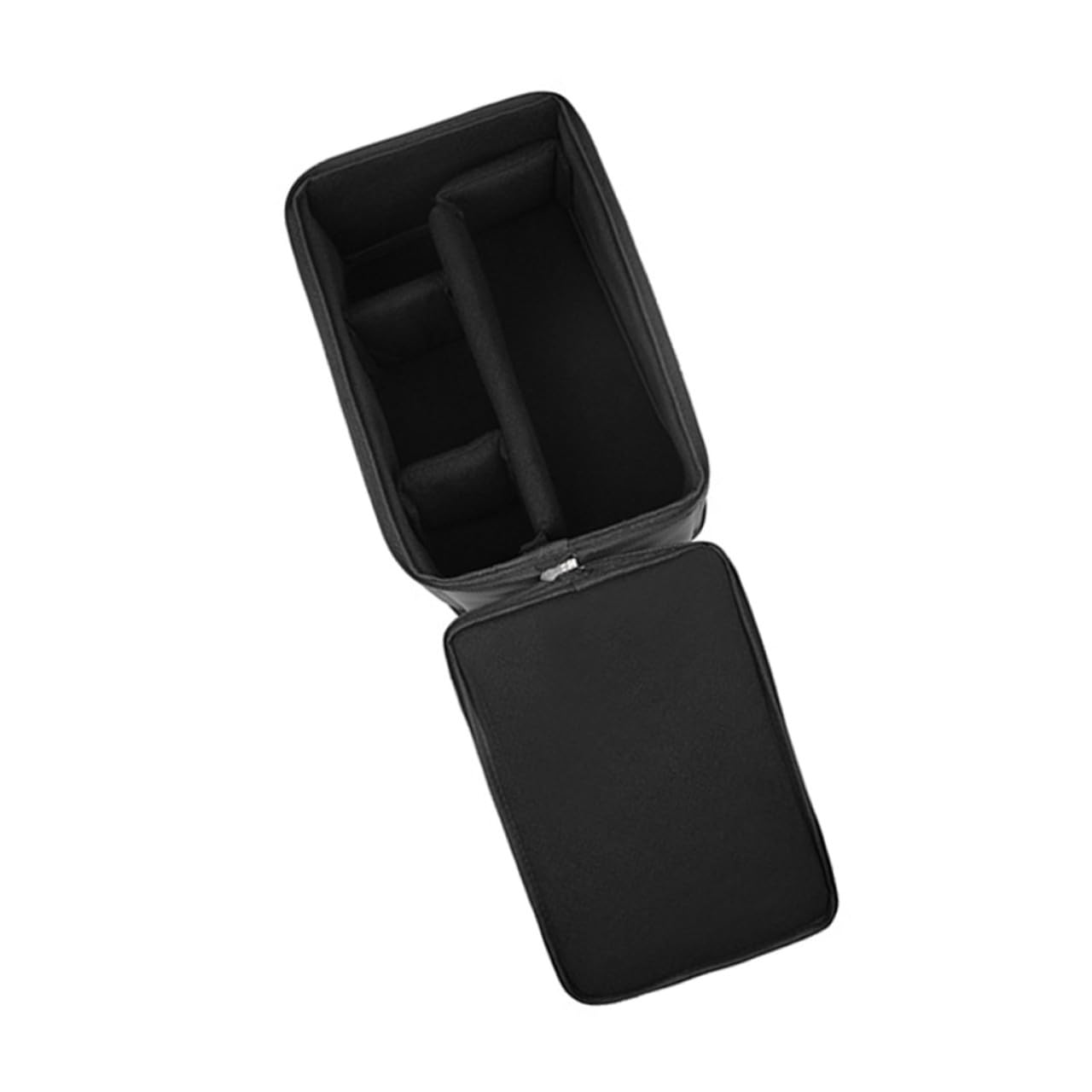 Kisangel Bolsa para Cámara Digital Portátil Grande y Antivibración Resistente al Polvo Color Negro Cremallera Doble Ligera y Cómoda para Fotografía y Senderismo