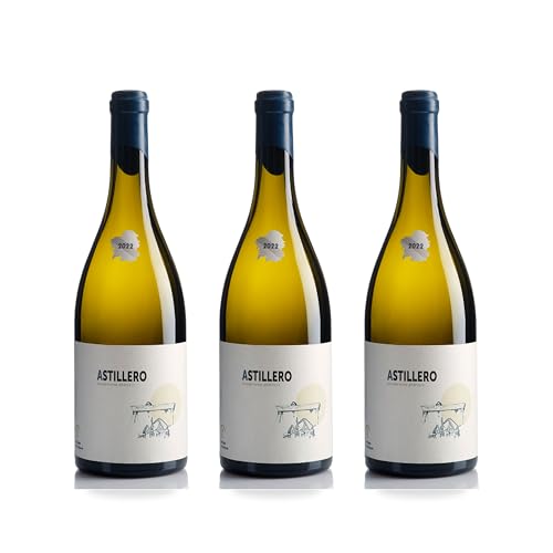 Astillero vino blanco premium selección gourmet – 3 Botellas x 75 cl