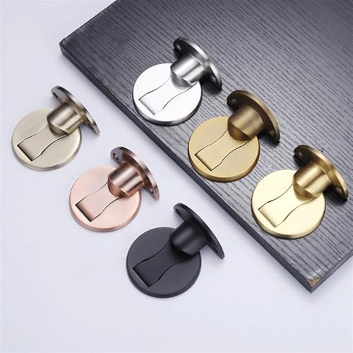 Butée de porte magnétique en acier inoxydable bronze vert sans perforation - 7