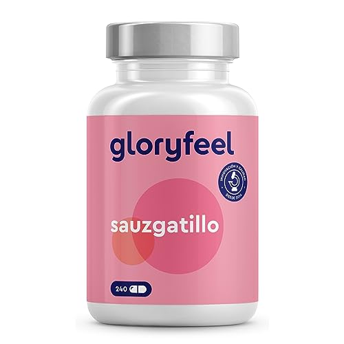 Sauzgatillo (Vitex Agnus Castus) - 240 Cápsulas veganas - Extracto 4:1 altamente dosificado - 10mg...