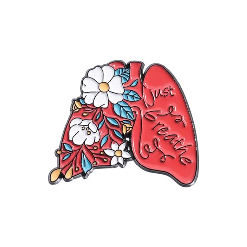 Image of Uterus Pin Medical Obgyn Pins Stethoscope Brooch Medicine Symbol Lung Brooch for Gynecologist Medical Doctors Nurse Gifts Jewelry