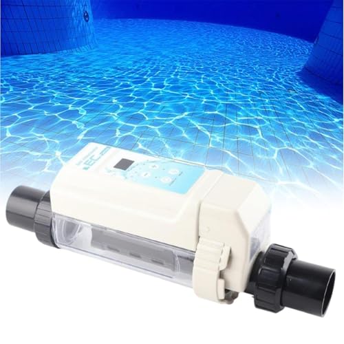 Clorador de sal automático para piscina y spa, capacidad de 8 g/h, solución eficiente de limpieza de agua