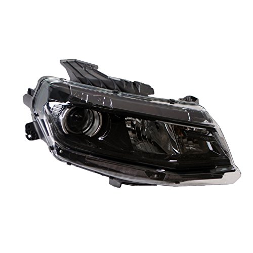 2016-2018 Chevrolet Camaro Passenger Side Halogen Headlight Assembly; Without Logo [Gm] Partslink GM2503422