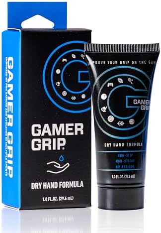 Amazon.com : Gamer Grip: Stops sweat on hands & feet - Improves performance - Total Grip Solution endorsed by worlds top athletes in multiple sports + pro gamers. Leading dry hand formula for Hyperhidrosis
