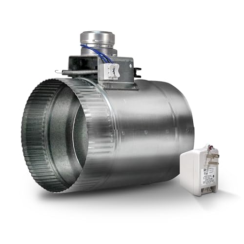 6 in Suncourt Zo206 6â€ Normally Open Adjustable Damper