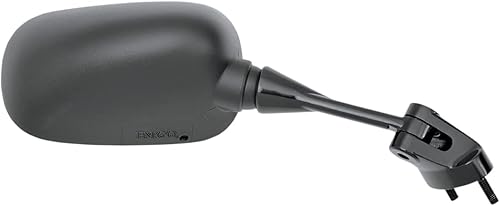EMGO Espejo de repuesto OEM para 04-07 Kawasaki ZX10ZX6RR636 lado derecho negro