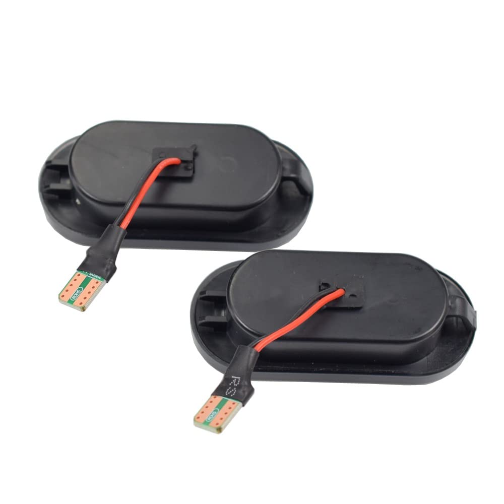 2pcs Side Fender Marker Sequential Indicator Blinker for Seat for Ibiza 6L 2002-2008 Dynamic Turn Signal Light Light Indicator