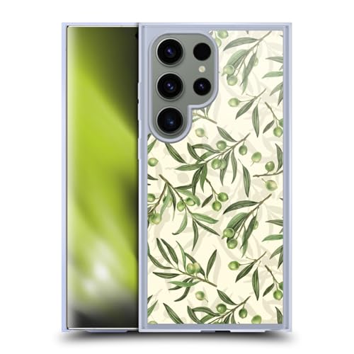 Coque Samsung S24 Ultra MagSafe résistant aux rayures avec motif végétal