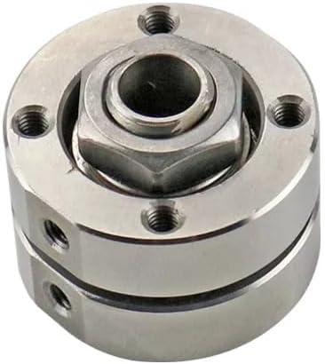 304Stainless Steel Disc Torque Hinge Passes Through Wire Hole Damper Can Stop Any Damping Shaft 1Pcs(5.0N.m)