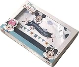 ✔️ LICENZA UFFICIALE DISNEY CON MINNIE E TOPOLINO - Ottima idea corredo, contiene 1 lenzuolo piano sopra, 1 federa, 1 lenzuolino piano sotto con angoli elastici adatto per piano culla/carrozzina cm.72X34