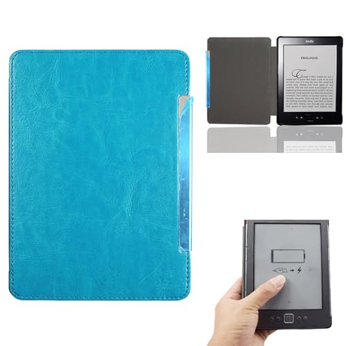 Funda para Kindle, compatible con modelos de 5ª y 4ª generación para Kindle 5 y Kindle 4 (azul cielo)