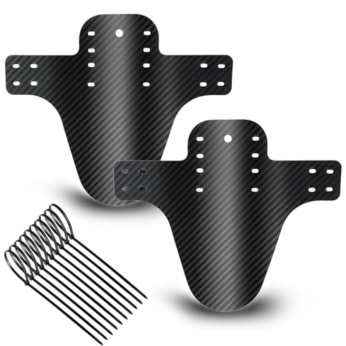LEOEASIY Guardabarros MTB 2PCS para Bicicleta de Montaña