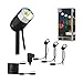 Produktbild Paulmann 94284 Plug & Shine LED Außenleuchte Zigbee Spot Pike RGBW Starterset incl. 3x4,5 Watt dimmbar IP44 Anthrazit Gartenlicht Kunststoff 3000 K