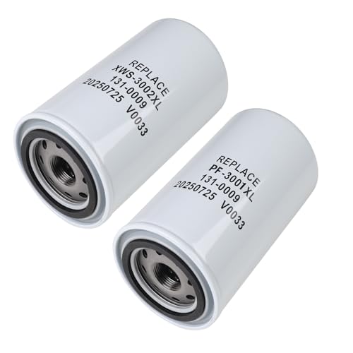 FASS Fuel Filter Set Replacement for Titanium & Signature Series - XWS-3002XL Extreme Water Separator & PF-3001XL Particulate Filter Kit - Fits Cummins Duramax Powerstroke Diesel Systems