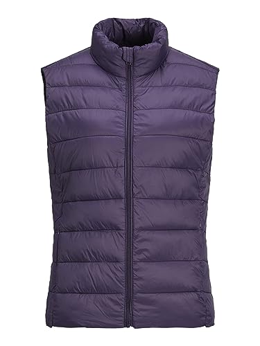 Chaleco JJXX Jxnora Light Vest Otw Noos para mujer en color negro acolchado