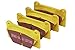 EBC Brakes Yellowstuff 4000 Series Street DP41799R to Fit JEEP,DODGE (USA),DODGE