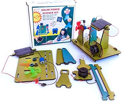 Solar Power Science Kit. Multiple Conversion of Solar Energy. Experimental Learning Study Kit. DIY Science Project Kit. Teaching Aid
