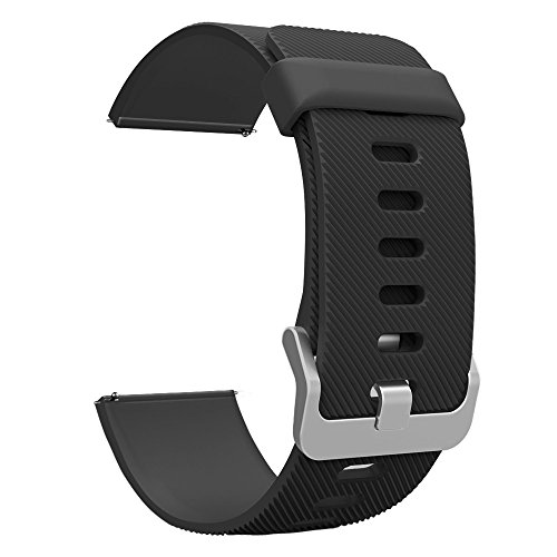 Compatible for Blaze Band, Soft Flexible Silicone Strap Quick Release Pins Easy Wearing Band Replacement with Blaze Smart Fitness Watch