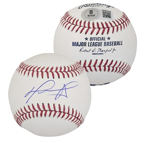 Red Sox David Ortiz Authentic Signed Oml Baseball Autographed BAS Witnessed
