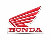 Moto H Wing Motorsports Cars Motorcycles Major Automobile Manufacturers from Japan Logo Patch Embroidered Sew Iron On Patches Badge Bags Hat Jeans Shoes T-Shirt Applique
