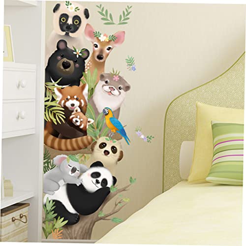 Autocollants muraux iplusmile pour masquer un mur vide | Décoration salon animaux facile