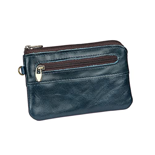 Retro Zipper Bag Men's Business Wallet Leather Wallet for Men Handbag Coin Purse3