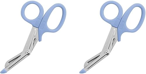 Prestige Medical Tijeras utilitarias para enfermeras, glaciar (paquete de 2)
