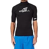 Leistungsanpassung O\';Neill Skins Kurzarm Rash Vest Top mit Rollkragen Schwarz - UV-Sonnenschutz und SPF-Eigenschaften