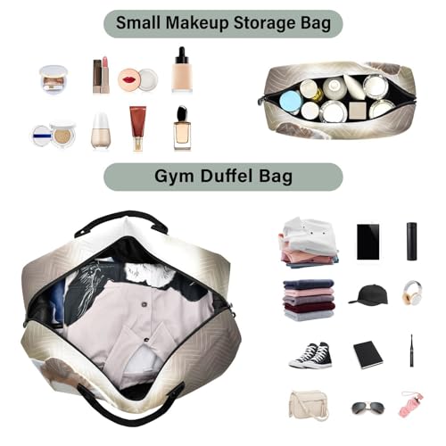 Large Travel Duffel Bag, Pug Puppy Grass Sunlight Sport Tote Gym Bag, Shoulder Weekender Overnight Bag for Women Men, Carry On Luggage with Toiletry Bag4